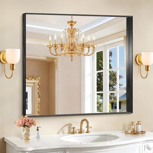 CIRCUMI Black Bathroom Mirror by CIRCUMIMirror