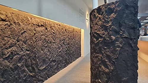 Faux Split Rock Panel Imitation Stone 3D Brick Resin Wall Panels DIY by DryInsta