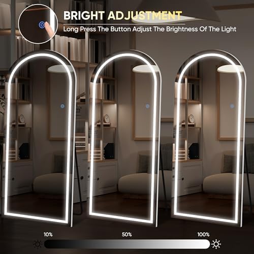 LED Full Length Mirror, Hanging Mirror Floor mirror - Image 3