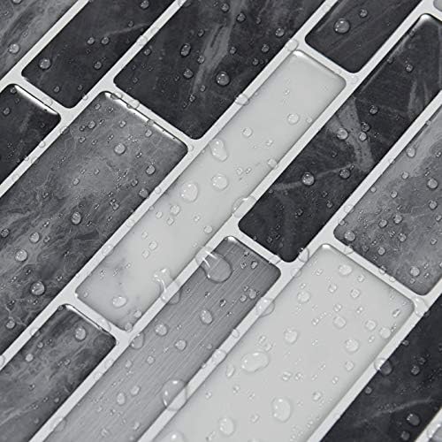 Art3d 10-Pack Marble Wall Tile Peel and Stick Backsplash, 12 x 12 in - Image 5