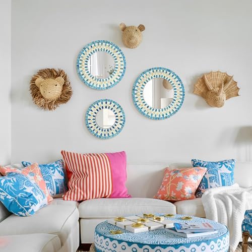 Handmade Mother of Pearl Mirror - Image 3