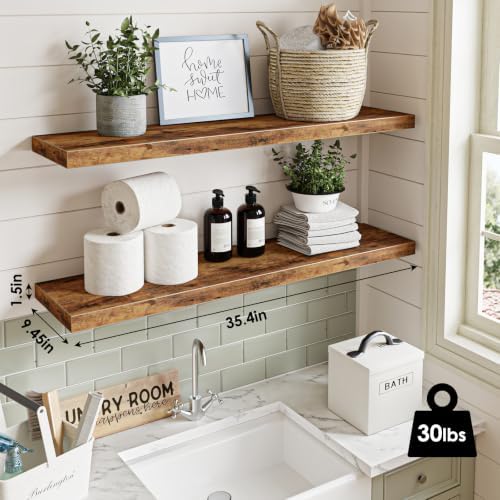 Fixwal Floating Wall Shelves for Decor - Image 3
