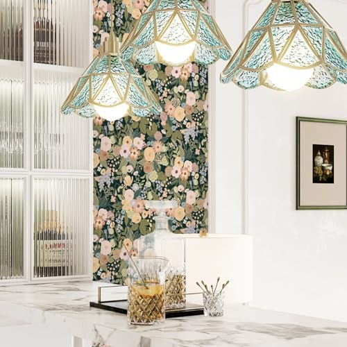 Ismoon 16.1"x197" Floral Peel and Stick Wallpaper - Image 3