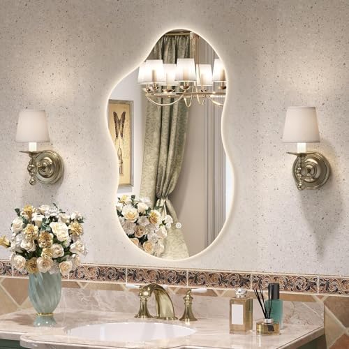 Irregular Bathroom Wall Mirror - Image 7