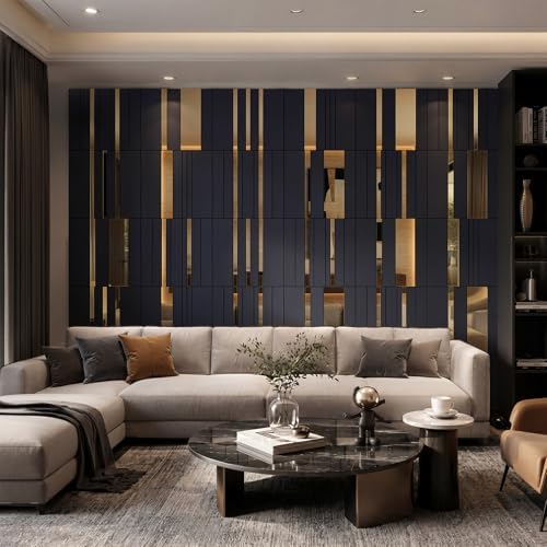 Geelin 4 Pack 3D Wall Panels Peel and Stick Fluted - Image 4