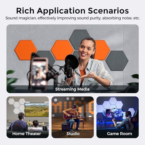 Self-Adhesive Acoustic Panels, 2nd Generation Sound Absorbing Panel, - Image 6