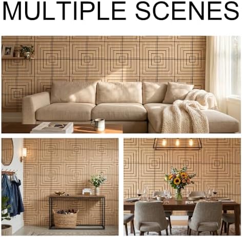 WoveN SounD Acoustic Wall Panels, Natural Oak, 16 Pack, 12x12 in - Image 6