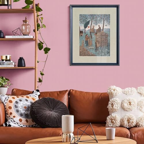 Pink Peel and Stick Wallpaper Self-Adhesive Contact Paper Not Ease to Torn - Image 5