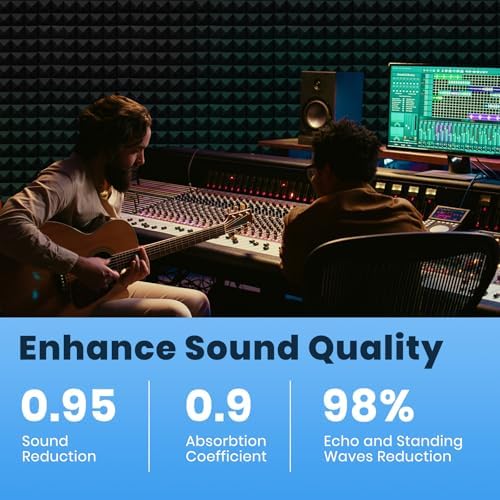 Focusound 26 Pack Sound Proof Foam Panels - Image 5