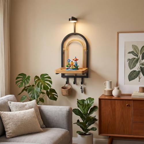Wall Mounted Plant Holder with LED Light & Remote Control - Image 6