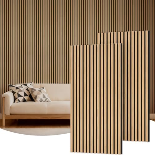 TONOR Wood Wall Panels for Interior Wall Decor-2 Pack 47.2" x 23.6" by TONOR