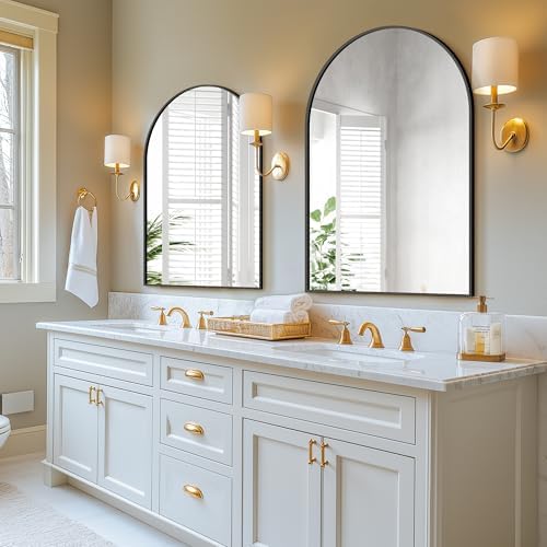 Arched Bathroom Mirror for Wall - Image 4