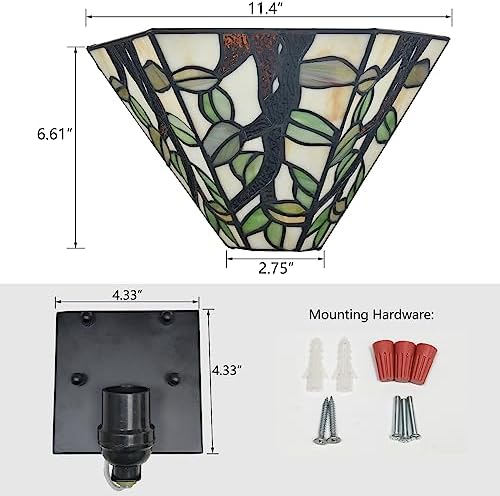 SAMTEEN Tiffany Wall Sconce - Image 6