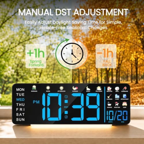 Hoifen 16" Large Digital Wall Clock - Image 6
