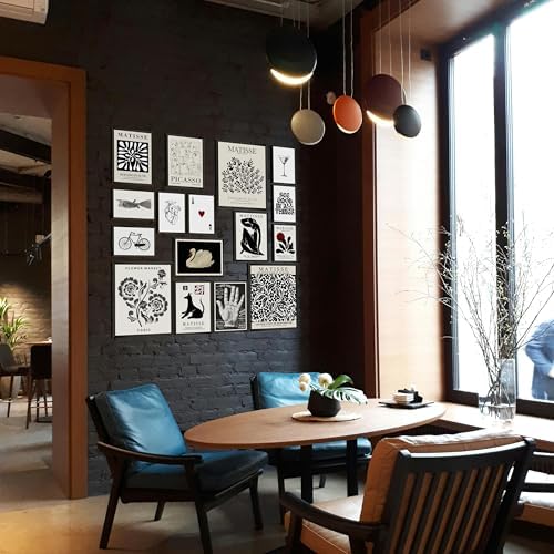 16 Pcs Unframed Black and White Matisse Picasso Art - Image 7