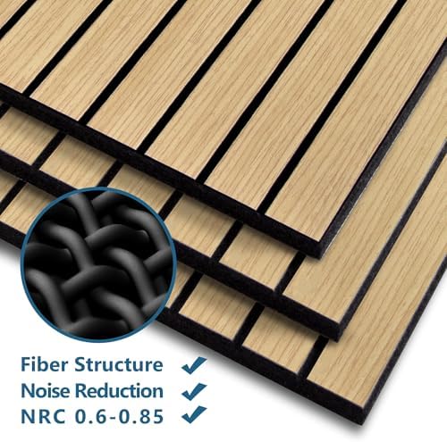 16-Pack Peel and Stick Acoustic Wall Panels, 11.8" x 11.8" PET Soundproof & - Image 3