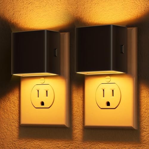 DORESshop Night Lights Plug into Wall, Amber Night Light by DORESshop