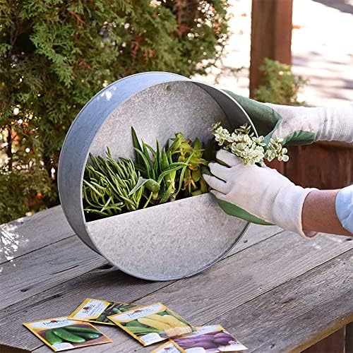 Vandue Modern Home Round Living Wall Mounted Galvanized Steel/Zinc - Image 3