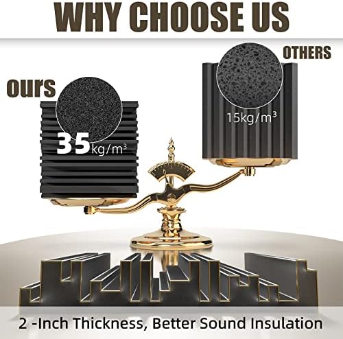 48 Pack Sound Proof Foam Panels - Image 3