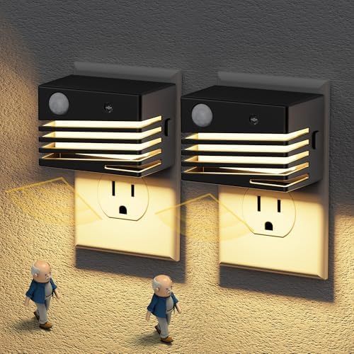 JandCase Motion Sensor Night Light, Night Lights Plug into Wall by JandCase