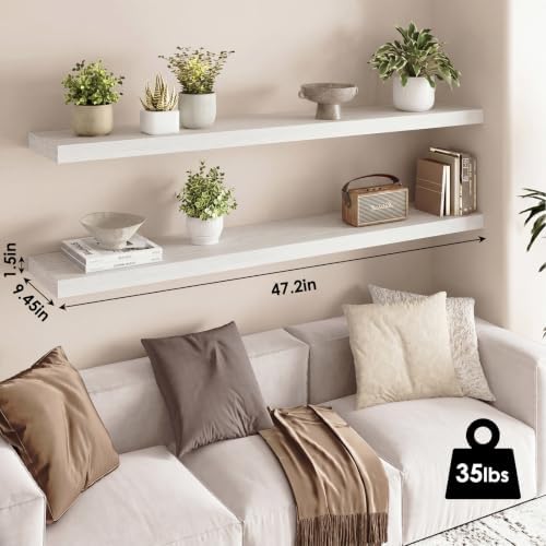 Fixwal Floating Wall Shelves for Decor - Image 3