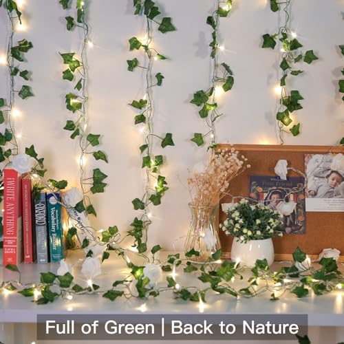 suddus 33FT 100 LED Ivy Vine - Image 6