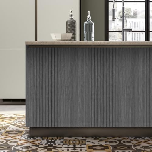 3D Faux Wood Slat Wall Panel – Peel and Stick Self Adhesive Soundproof Foam - Image 5