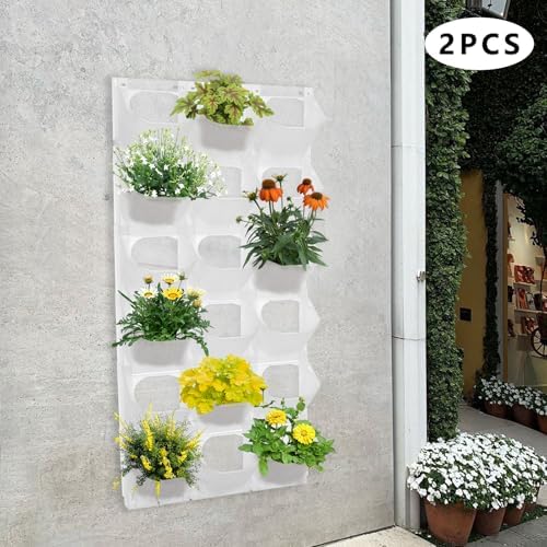 36-Pot Wall Mounted Planter – Vertical Wall Planter - Image 6