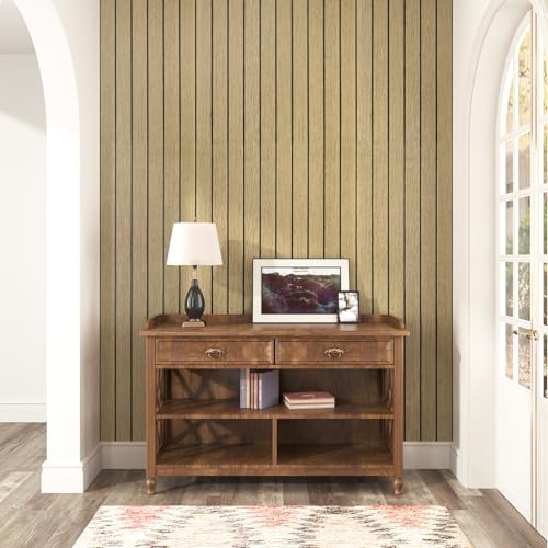 Wood Panels for Walls 3D Textured Faux Wood Acoustic Wall Panels - Image 3