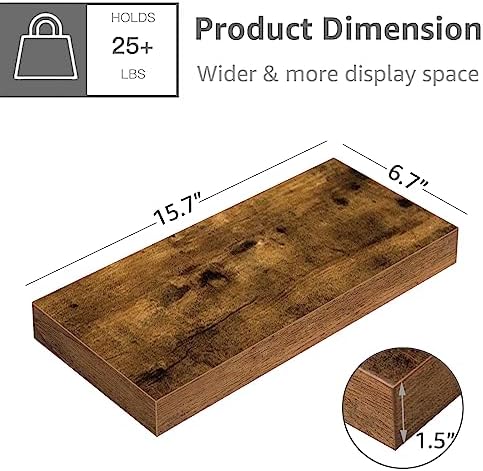QEEIG Floating Shelf for Wall Small Shelf - Image 3