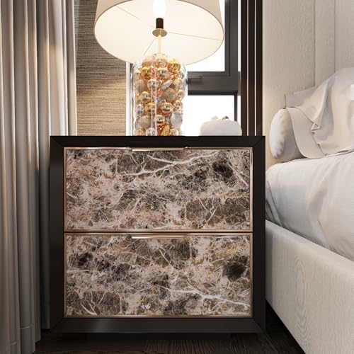 Brown Marble Contact Paper Peel and Stick Wallpaper - Image 7