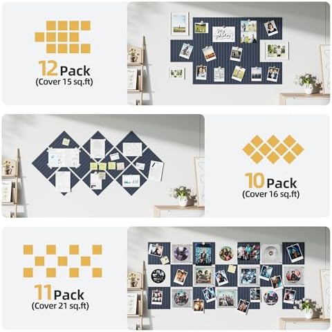 Large Cork Board for Walls 20 Pack Bulletin Board - Image 6