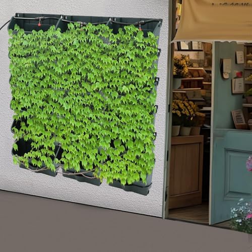 18 Pots Vertical Wall Planter, Self-Watering Garden System - Image 3
