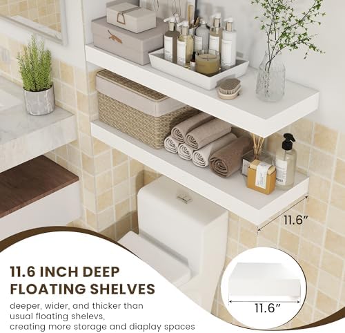 FLYJOE Deep Floating Shelves - Image 4