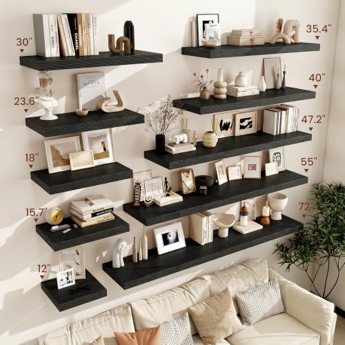 Vivelove Floating Shelves for Wall 18x12” Set of 2 - Image 6