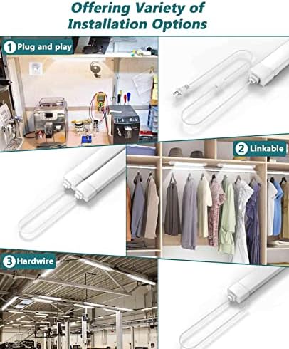WNSNOU LED Tube Light Fixture - Image 3