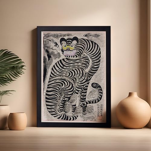 Poster Master Vintage Talismanic Tiger and Magpies Poster - Image 5