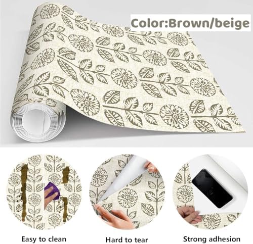 Wudnaye Vintage Floral Peel and Stick Wallpaper - Image 6