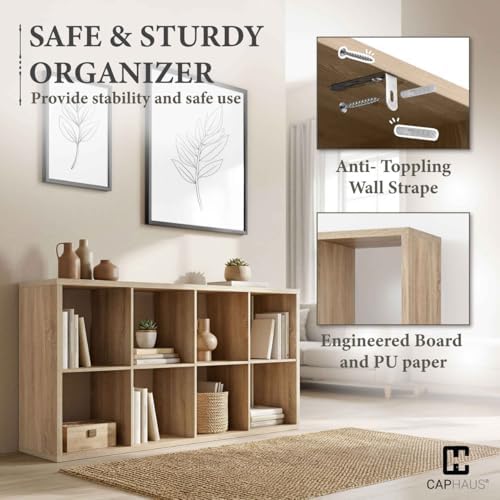 CAPHAUS Sturdy Room 13-Inch Cube Storage Organizer Shelf, - Image 4