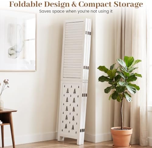 GIANTEX 6 Panel Folding Room Divider - Image 6