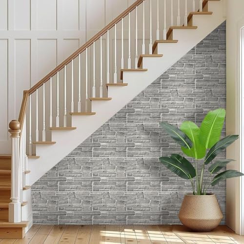 COMSTICKC 3D Faux Stone Wall Panels Peel and Stick - Image 6