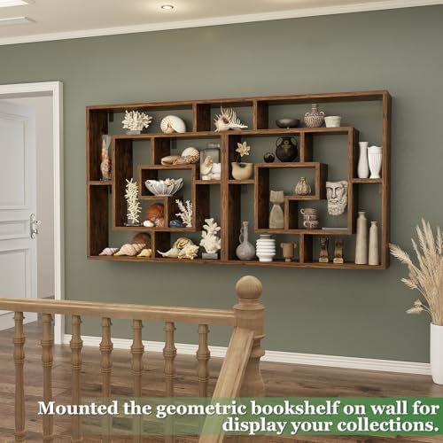 Geometric Wall Mounted Shelf, Freestanding Display Shelves - Image 5