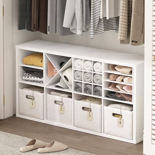 Furinno Cubicle Cube Insert, X-Shelf Cube Organizer, Fits into Furinno Extra - Image 2