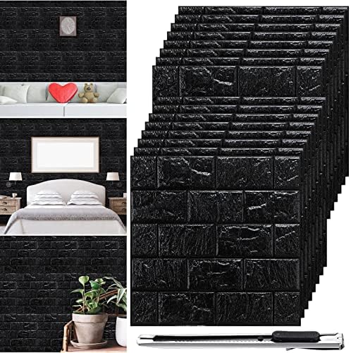 Colarr 60 Pcs 58 Sq ft 3D Wall Panels Peel and Stick by Colarr