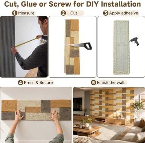 Faux Stone Wall Panels, 3D Artificial Rock Siding - Image 5