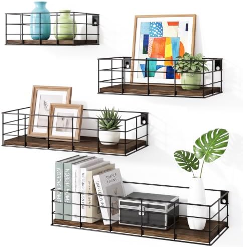 Fixwal Wire Frame Floating Shelves by Fixwal