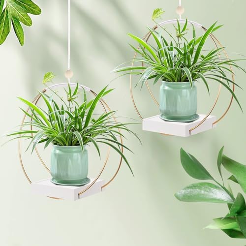 hismocal 2 Pack Hanging Planter Holder - Image 6