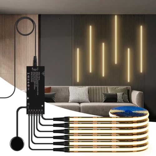 6‑in‑1 Dimmable LED Light Wall Lighting Kit by tlinkosta