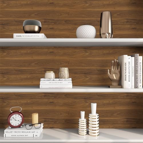 Abyssaly Wood Grain Contact Paper Peel and Stick Self Adhesive Wallpaper - Image 3