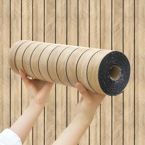 Chejiaye Peel and Stick 3D Wall Panel -23.6"x118"Soundproof Self-Adhesive Wall by Chejiaye